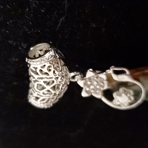 New Amazing Dragon Veins Agate Silver Pendant. - Picture 4 of 10